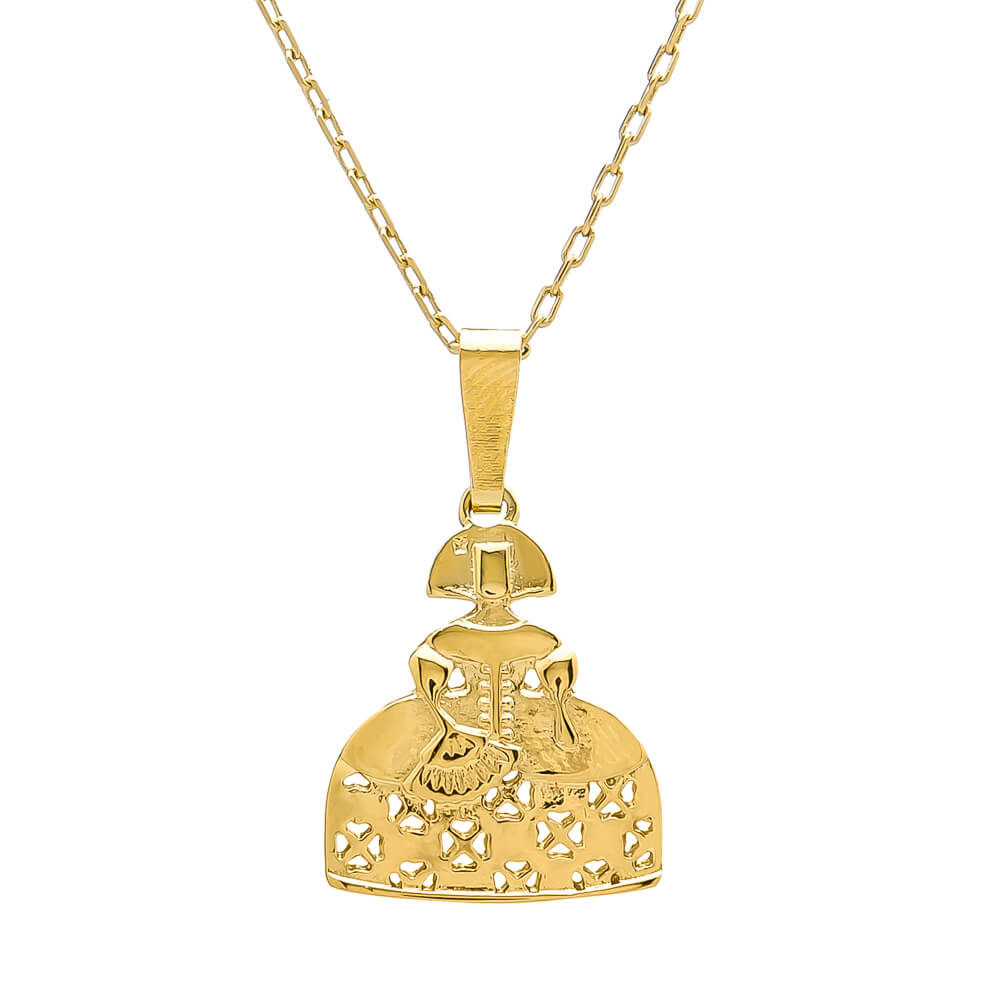 Colgante con cadena Menina