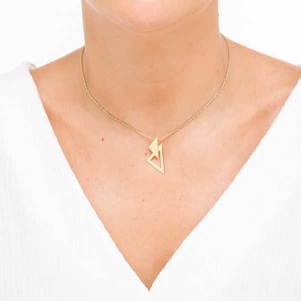 Colgante con cadena Pitágoras